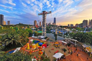 【D線路】<濱海棧道、中英街、地王大廈、歡樂谷精彩一天>一日游遍深圳精華